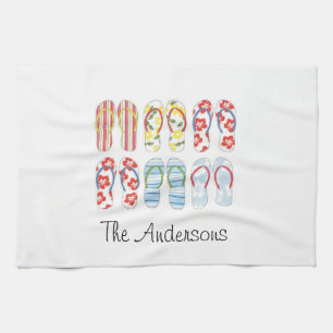 Toallas de cocina Flip Flops de verano