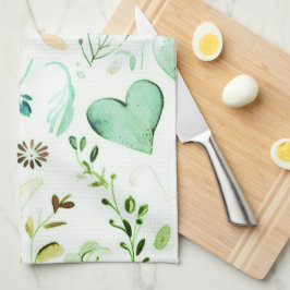 toallas de cocina floral de bonito