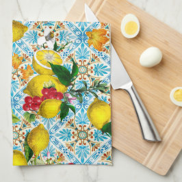 Toallas de cocina Floral Mediterráneo de baldosas