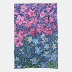 Toallas de cocina Forget-me-not y Fireweed_Alaska