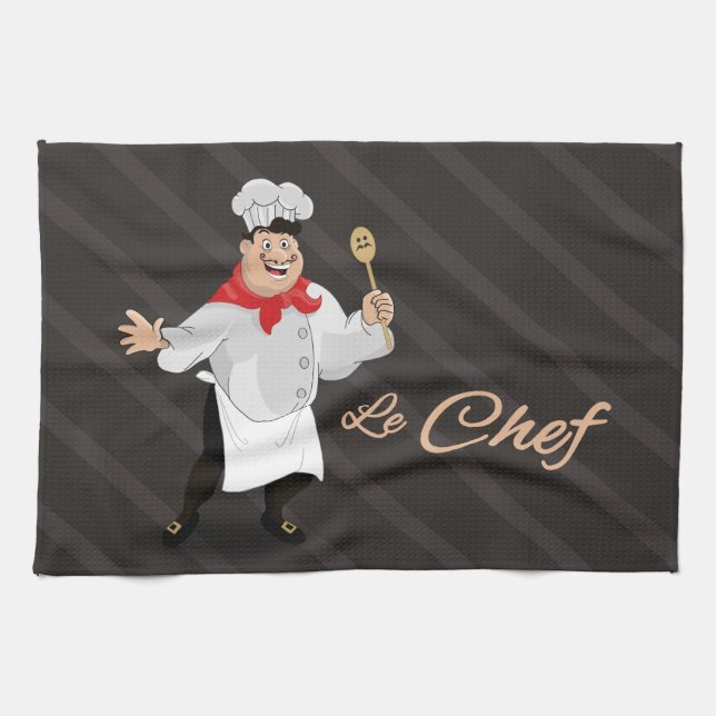 Toallas de cocina francesas del cocinero (Horizontal)