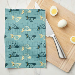 Toallas de cocina gatito atómico de mediados de si