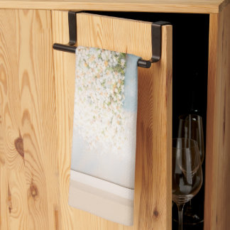 Toallas de Cocina Neutras con Flores de Bebé Granj