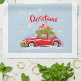 Toallas de cocina para la Feliz Navidad.