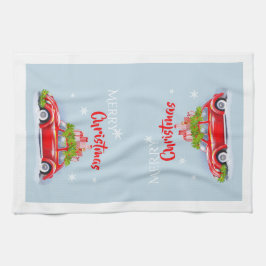 Toallas de cocina para la Feliz Navidad.