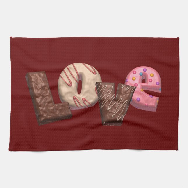 Toallas de cocina para los amantes del dulce (Horizontal)