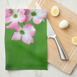 Toallas de cocina Pink Dogwood Cascade