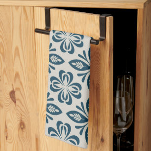 Toallas de cocina portuguesas, azul mediterráneo