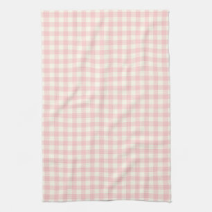 Toallas de cocina rosadas del modelo de la guinga