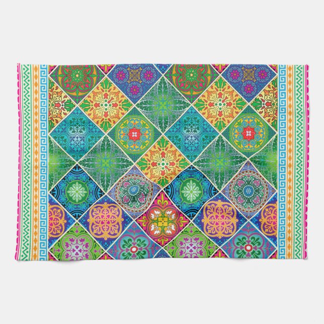 Toallas de cocina Talavera Design-2 (Horizontal)