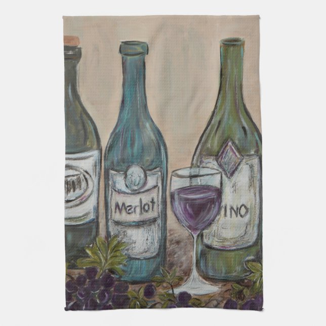 Toallas de cocina Vino II (Vertical)