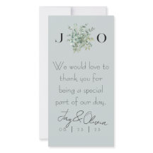 Toallas de cóctel de boda simples y elegantes