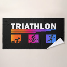 Toallas de EVENTO/50-100/ Triatlón:Natación, cicli