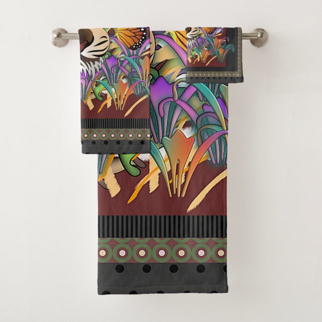 Toallas de flores de novedad solo oliendo (In situ)