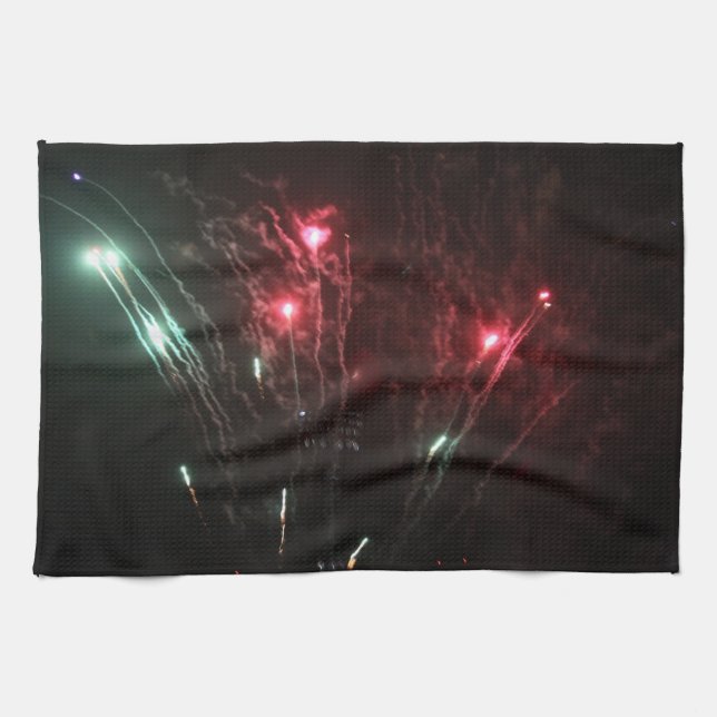 Toallas de fuegos artificiales (Horizontal)