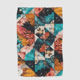 Toallas de golf de patrón decorativo