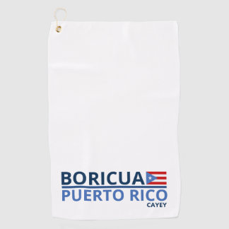 Toallas de golf de pueblos de Puerto Rico