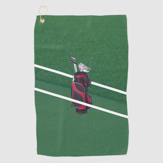 Toallas de Golf Personalizadas: La Adición Perfect (Anverso)