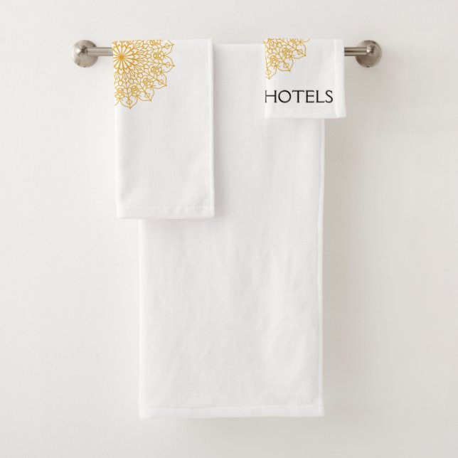 Toallas de Hotel personalizable Clásicas (In situ)