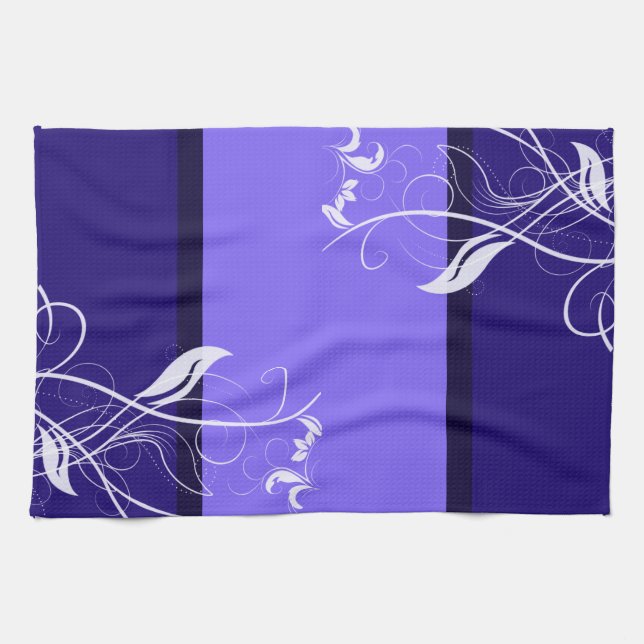 TOALLAS DE LA MANO DEL DISEÑADOR SWIRL (Horizontal)