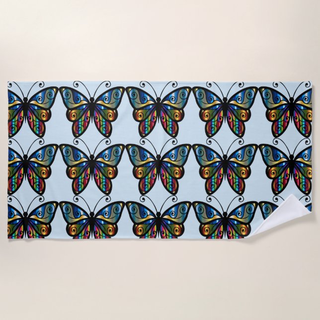 TOALLAS DE LA PLAYA DE LA MARIPOSA (Anverso)
