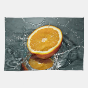 Toallas de mano de naranja Splash