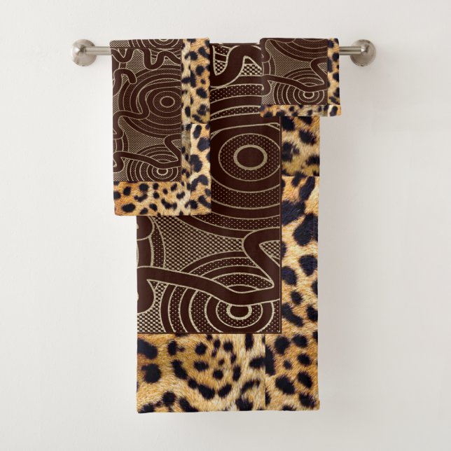 "Toallas de patchwork de Savannah": (In situ)