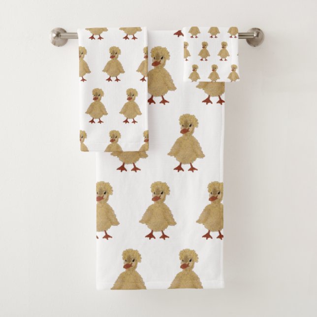 Toallas de pato Set (In situ)