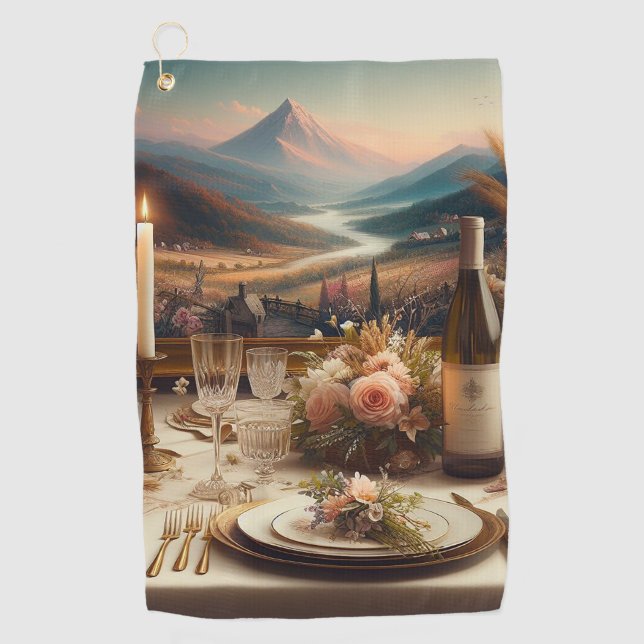 Toallas de personalizado Golf | Diseños divertidos (Anverso)