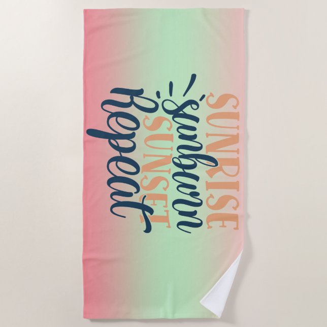 Toallas de playa (Anverso)