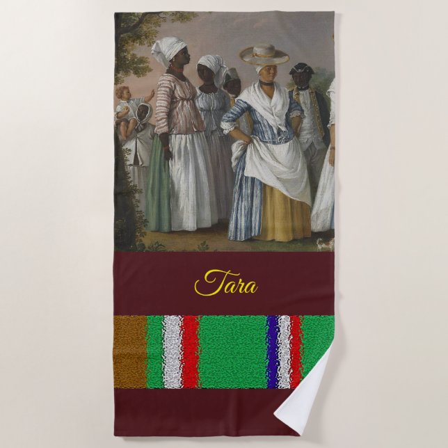 Toallas de playa africanas (Anverso)