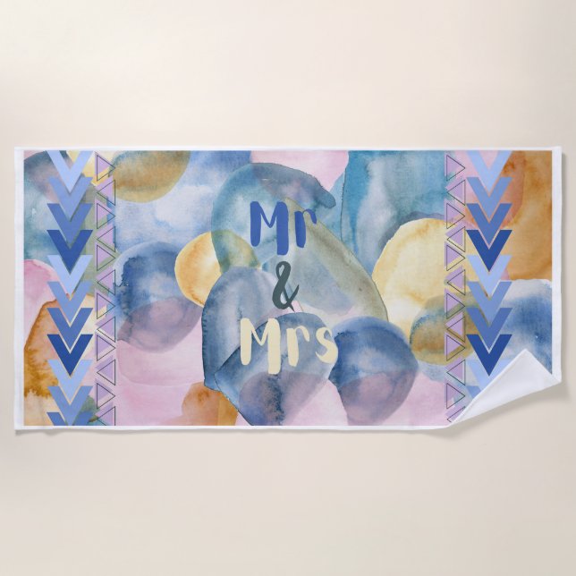 Toallas de playa de personalizable (Anverso)