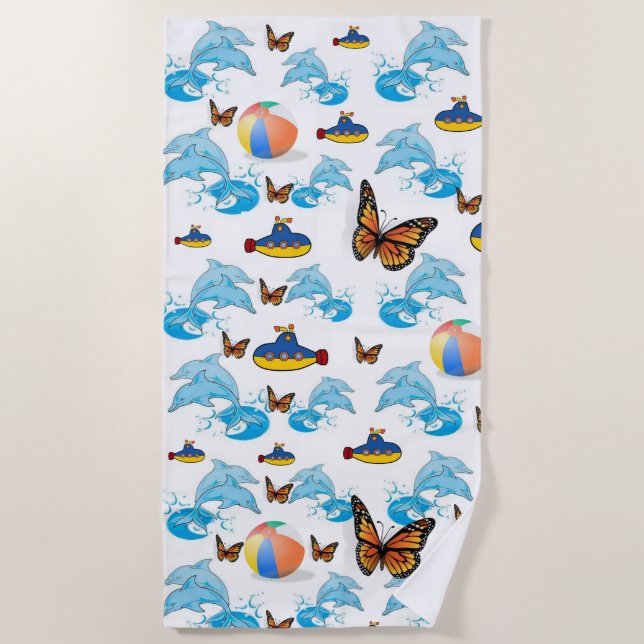 Toallas de playa Dolphin (Anverso)