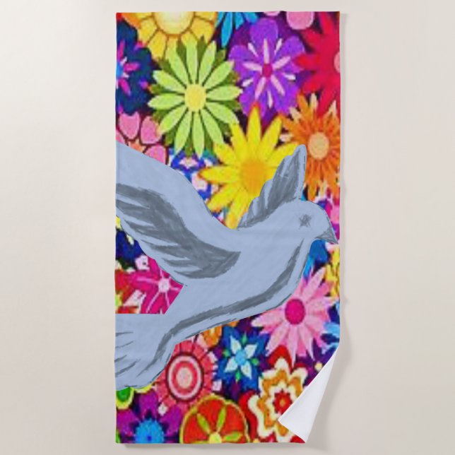 Toallas de playa Doves (Anverso)