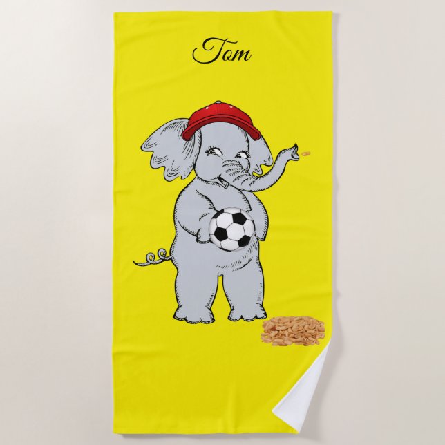 Toallas de playa Elefante (Anverso)