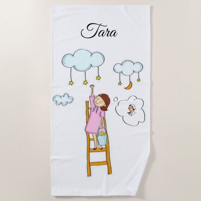 Toallas de playa Enfermero (Anverso)