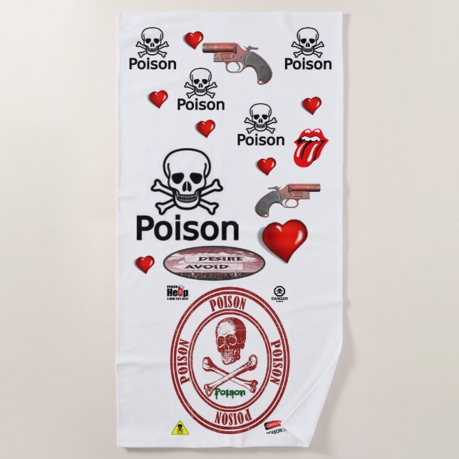 Toallas de playa San Valentín (Anverso)