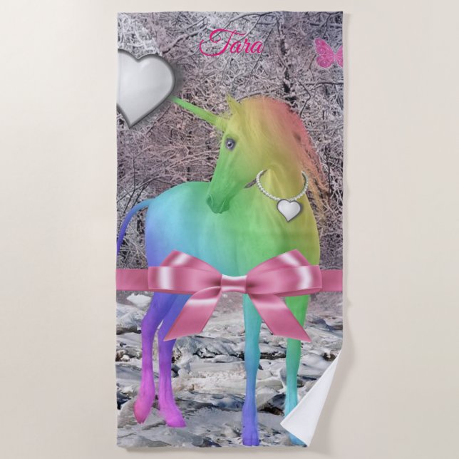 Toallas de playa Unicorn (Anverso)