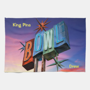 Toallas del equipo de boliche King Pins