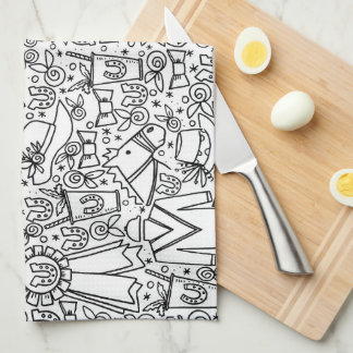 Toallas del fiesta de Kentucky derby