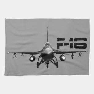 Toallas del halcón que luchan F-16