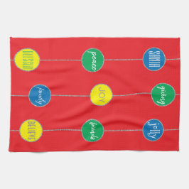 Toallas "Mensajes de Navidades"