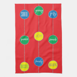 Toallas "Mensajes de Navidades"