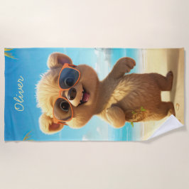 Toallas para niños de playa para los días de playa