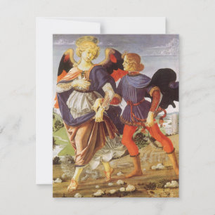 Tobías y el ángel por Andrea del Verrocchio