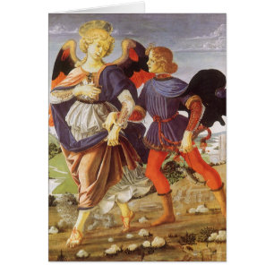Tobías y el ángel por Andrea del Verrocchio