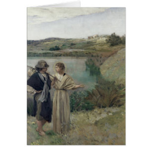 Tobias y Raphael del arcángel
