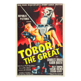 TOBOR Robot Horror Monster Movie Poster