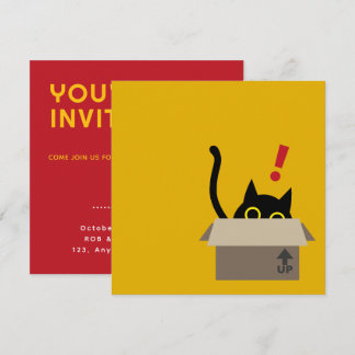¡TOC TOC! - Graciosa Tarjeta de Invitación al Cale