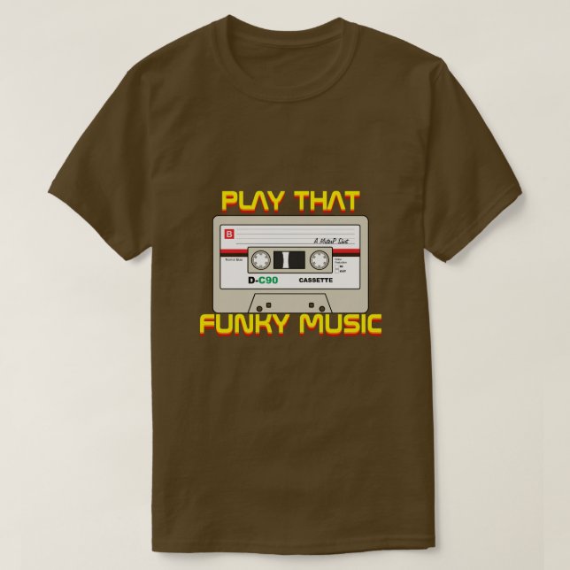 Toca Esa Música Funky... Una Camisa Mister. (Diseño del anverso)